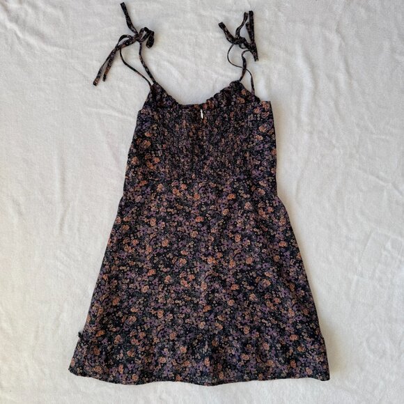 Floral Milkmaid Mini Dress - Picture 2 of 4